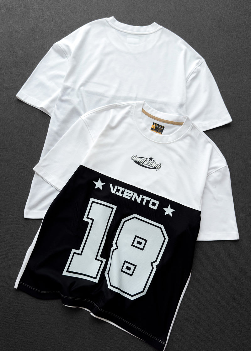 Mesh Block 18 Tee