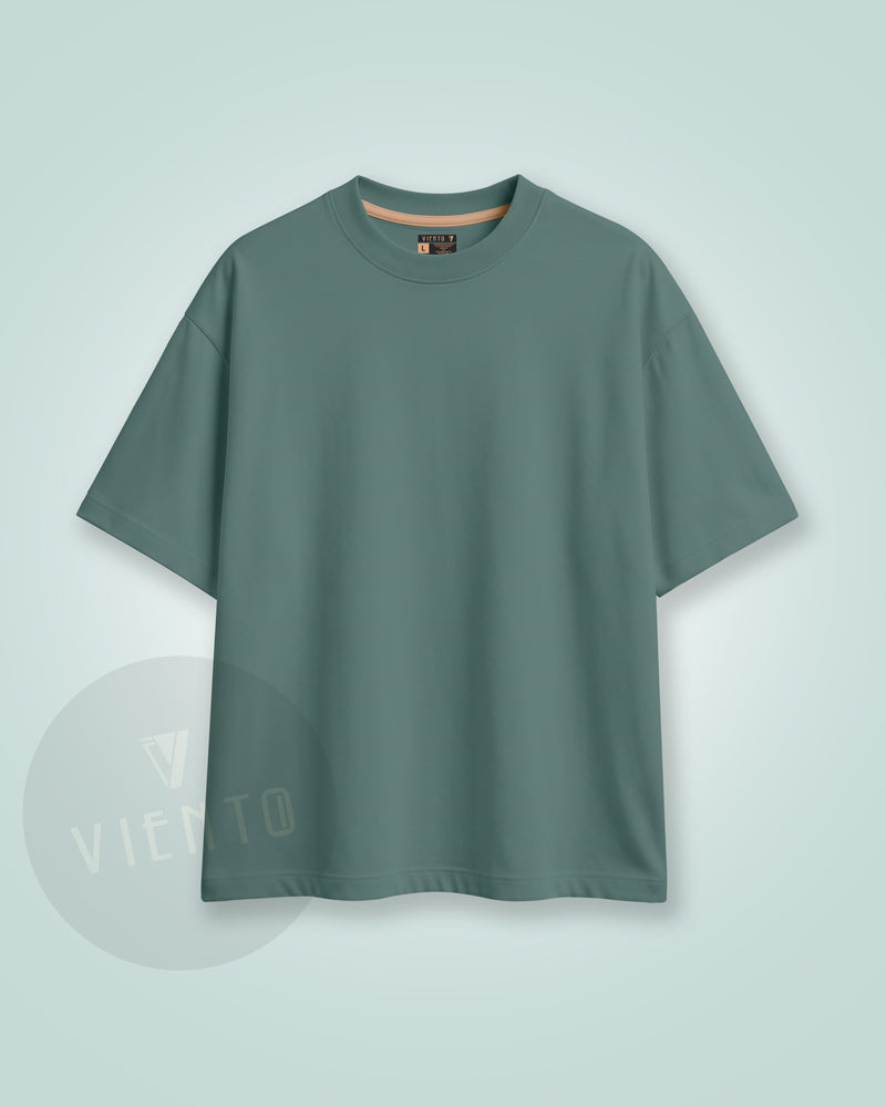 oversized plain tee