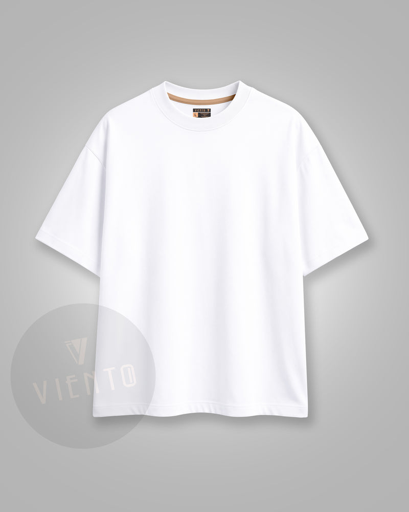 oversized plain tee