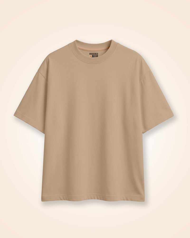 oversized plain tee