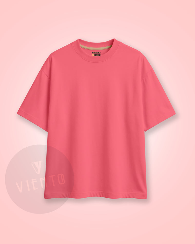 oversized plain tee