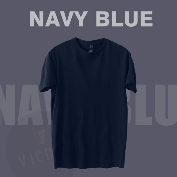 Plain T shirt Navy Blue