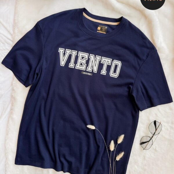 Classic Logo Tee – Midnight Navy