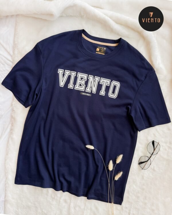 Classic Logo Tee – Midnight Navy
