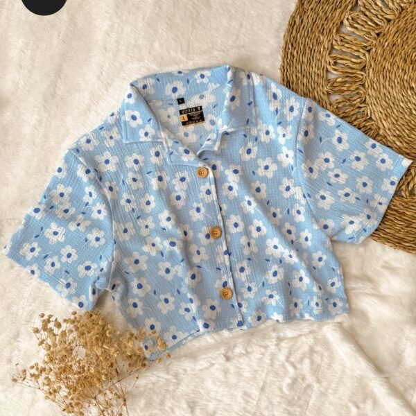 Daisy Sky Crop Top