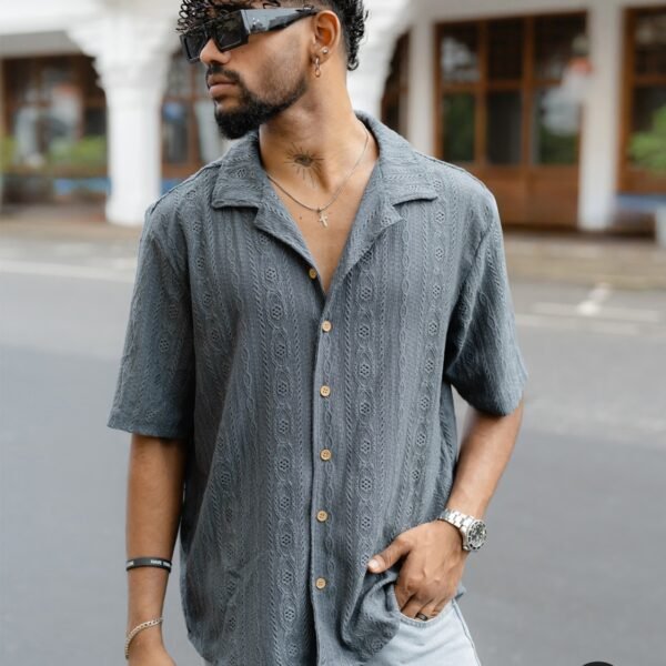 Nova Shirt - Charcoal Gray