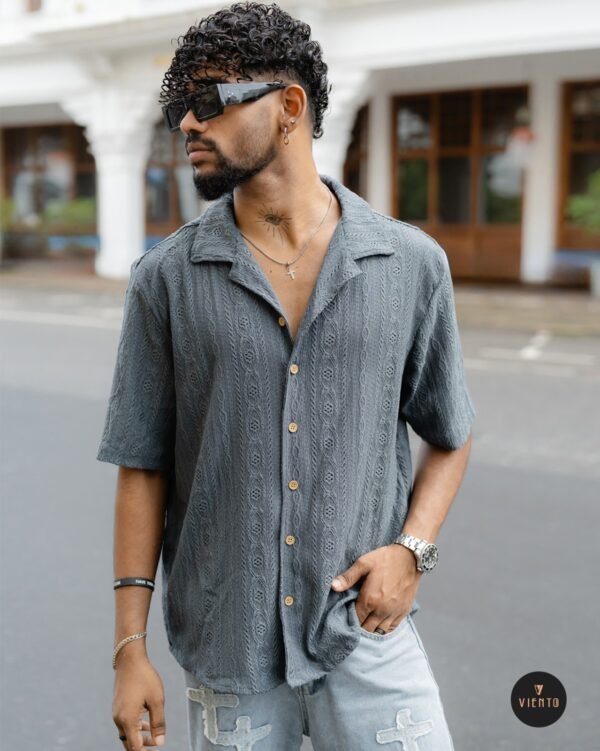 Nova Shirt - Charcoal Gray