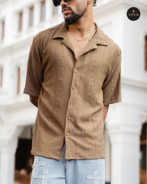 Nova Shirt - Medium Brown