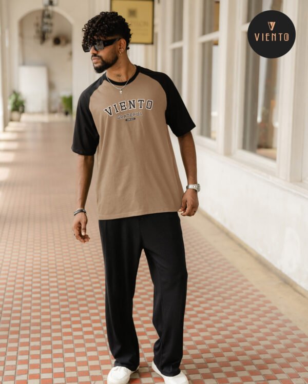 Grateful Raglan Tee- Beige