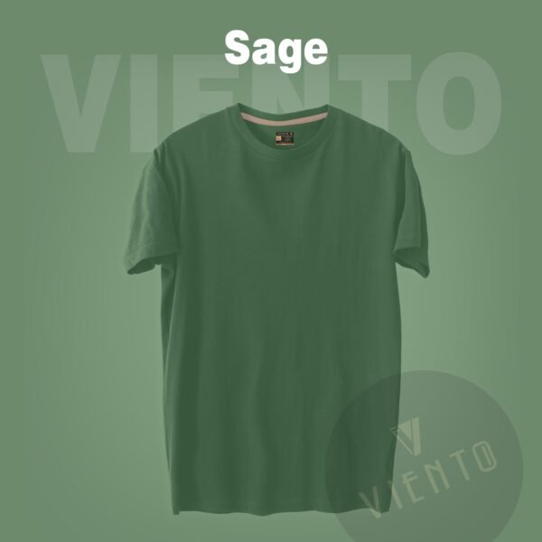 Unisex Essential Plain T shirt — Sage