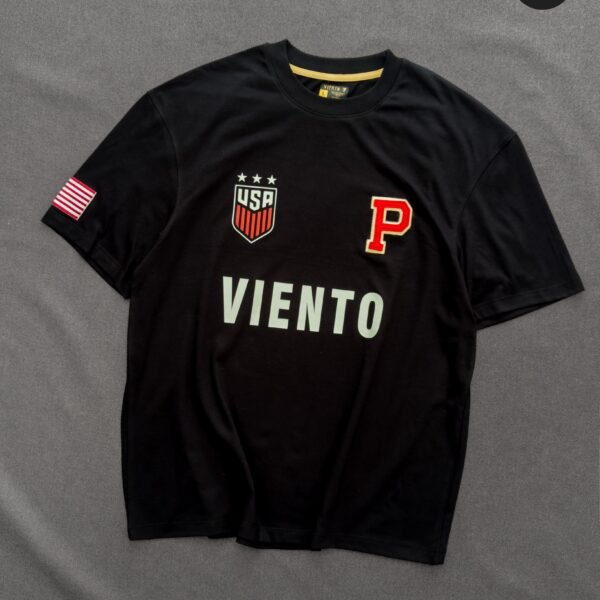 Flag Tee - Classic Black