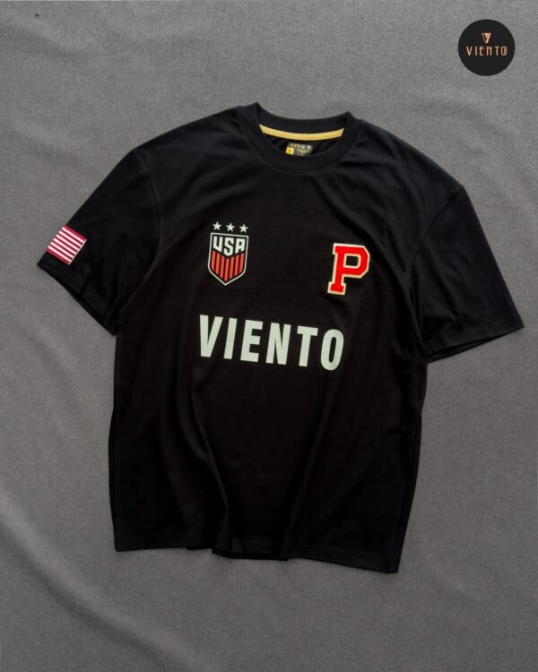 Flag Tee - Classic Black