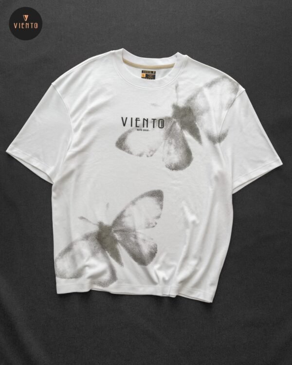 Shadow Wing Tee - White