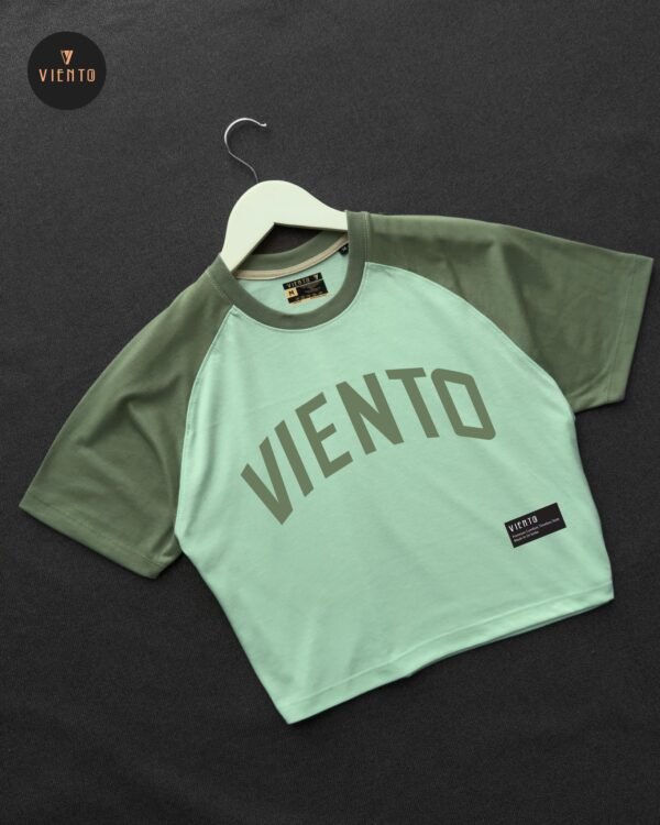 Mint Crop Tee