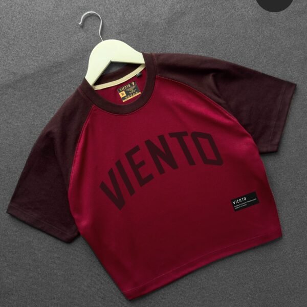MaroonCofee Crop Tee