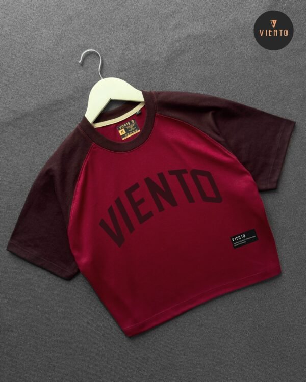 MaroonCofee Crop Tee