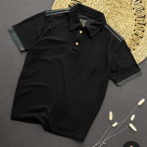 Black Polo Tee