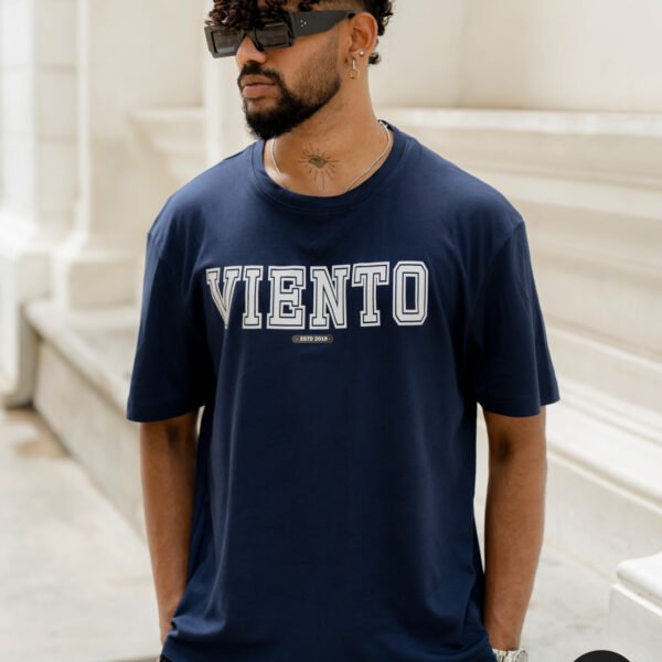 Classic Logo Tee- Navy Blue