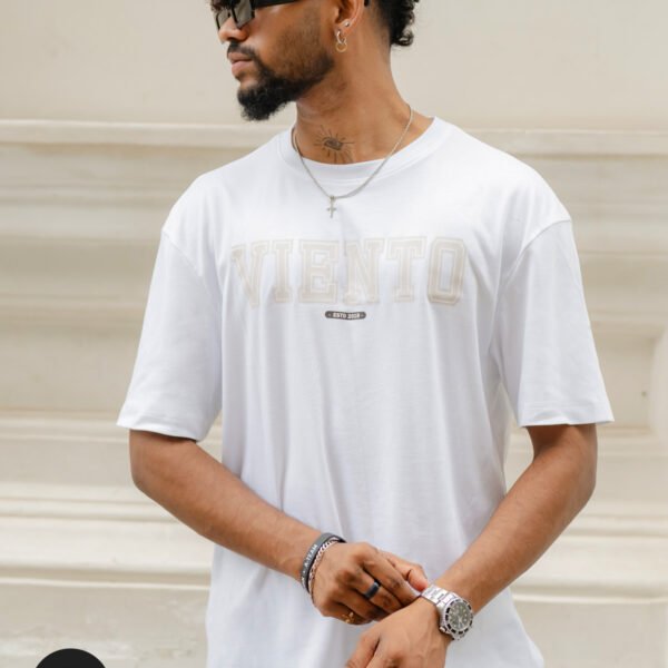 Classic Logo Tee- White