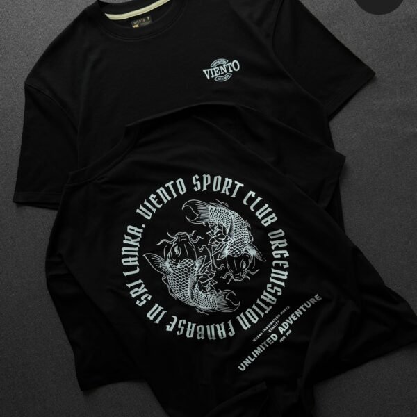 Viento Club Tee- Black