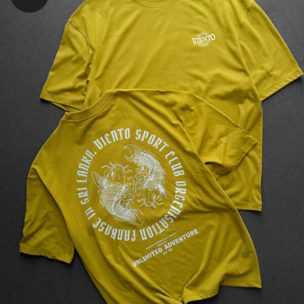Viento Club Tee- Olive Yellow