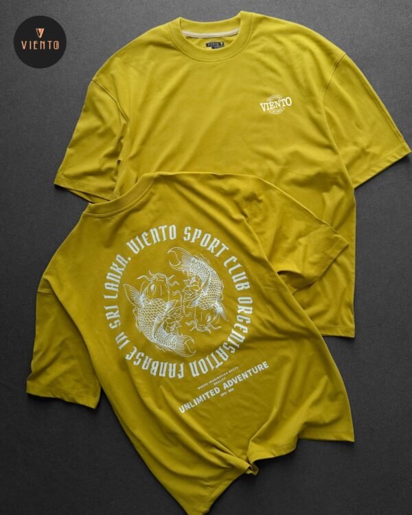 Viento Club Tee- Olive Yellow