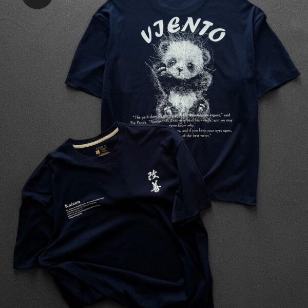 Kaizen- Navy Blue tee
