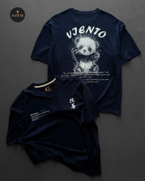 Kaizen- Navy Blue tee