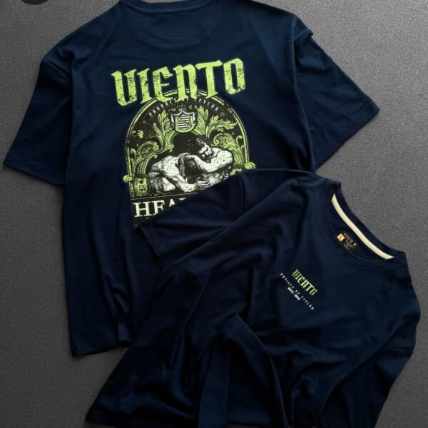 HEADLOCK- Navy Blue Tee