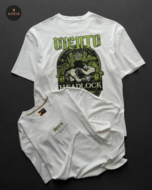 HEADLOCK- White Tee