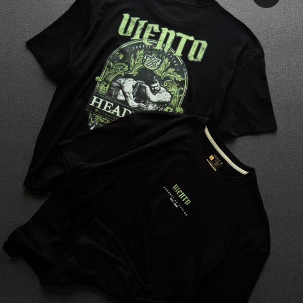 HEADLOCK- Black Tee
