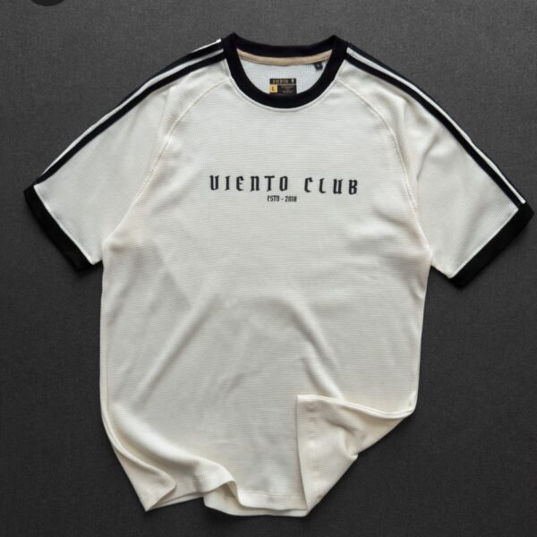 StripePlay Tee- White