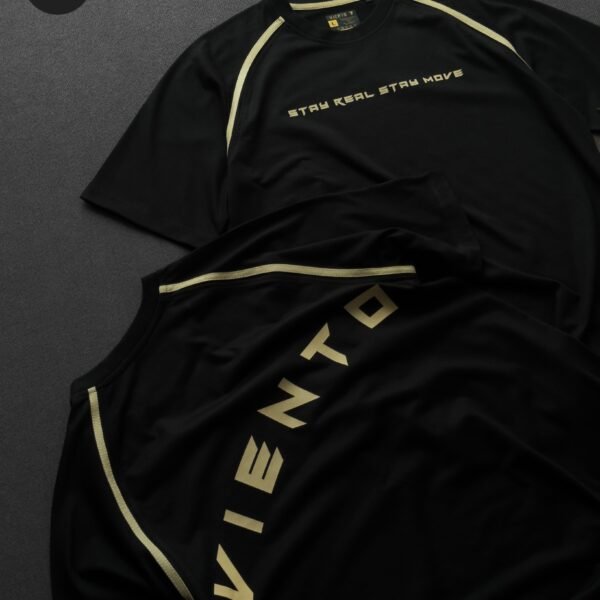 Move On Active Tee- Black