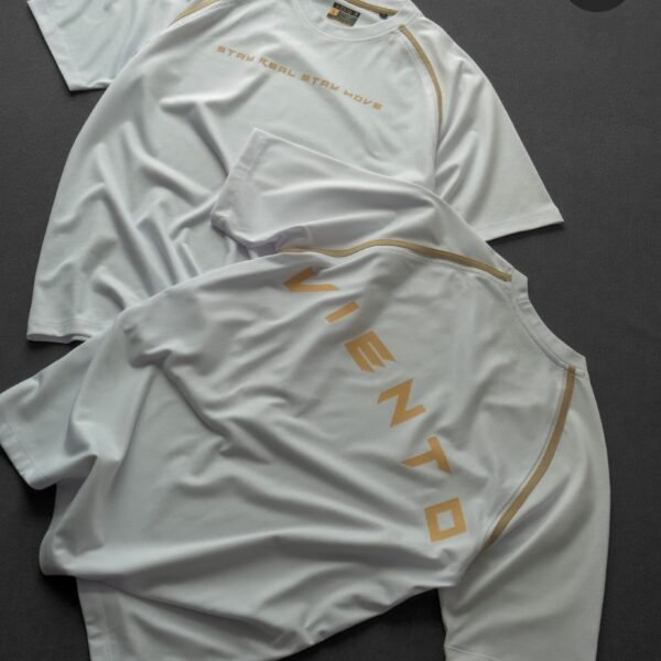 Move On Active Tee- White