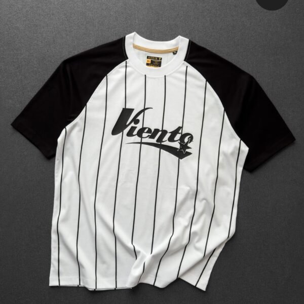 VientoStar - White /  Black Stripes