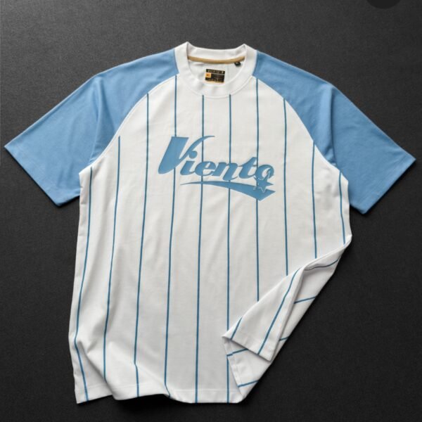 VientoStar- White / Blue Stripes