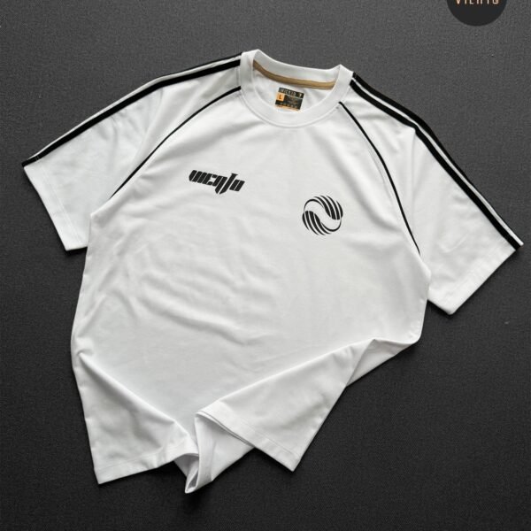 Flow Line Tee- White