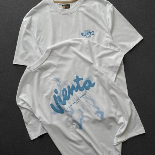 Viento Smoke Tee- White