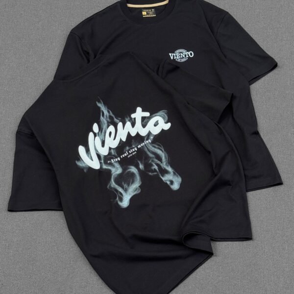 Viento Smoke Tee- Black