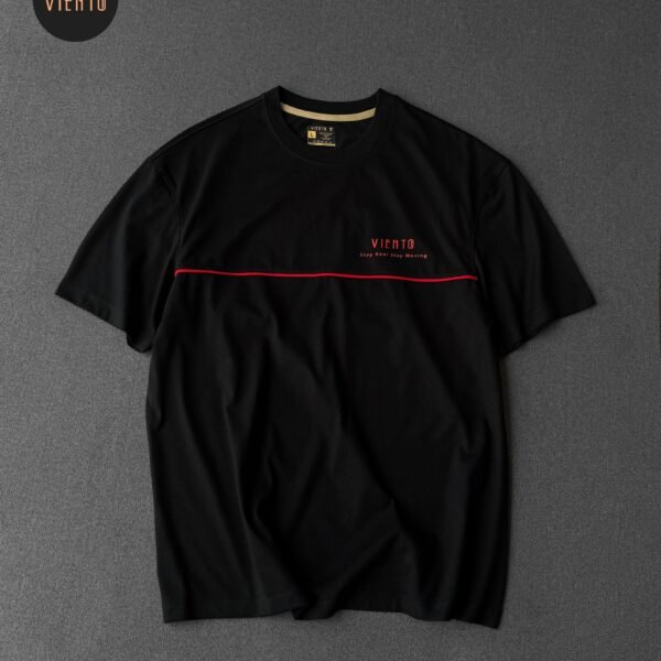 Calm Line Tee- Black